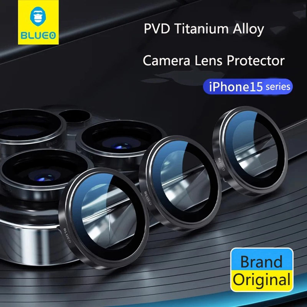 Προστατευτική μεμβράνη πίσω κάμερας Blueo 99 Anti-Reflective HD για Apple iPhone 16 Pro Max / 16 Pro, Ασφαλισμένο γυαλί, Ασημί