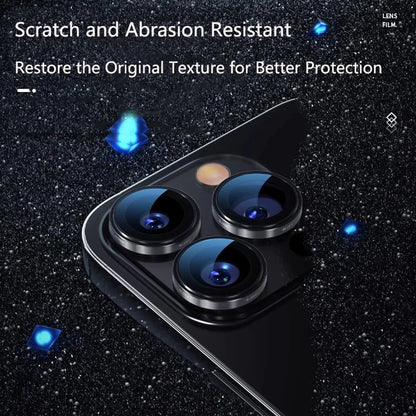 Προστατευτική μεμβράνη πίσω κάμερας Blueo 99 Anti-Reflective HD για Apple iPhone 16 Pro Max / 16 Pro, Ασφαλισμένο γυαλί, Ασημί