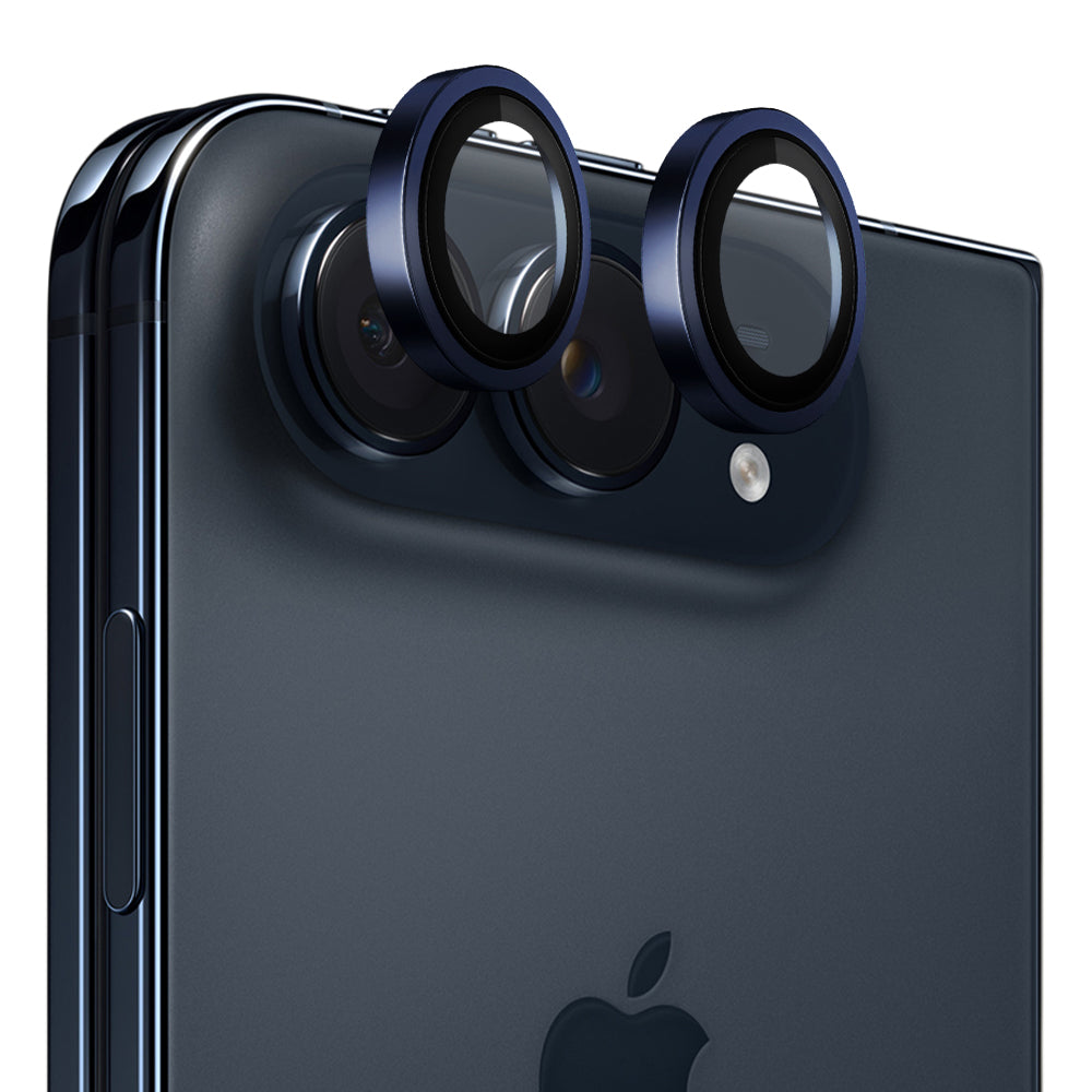 Προστατευτικό κάμερας Blueo 99 Anti-Reflective HD για Apple iPhone Duo, από σκληρυμένο γυαλί, μπλε