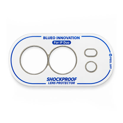 Προστατευτικό κάμερας πίσω όψης Blueo Invisible για Apple iPhone Duo, πλαστικό