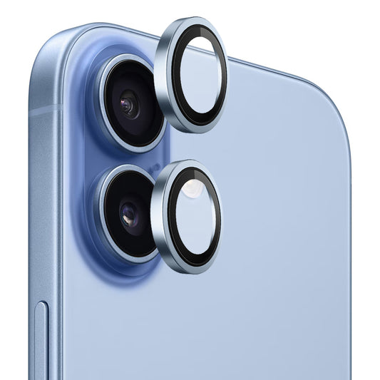 Προστατευτική Μεμβράνη Κάμερας Πίσω Blueo Metal Frame για Apple iPhone 17, Ενισχυμένο Γυαλί, Μπλε