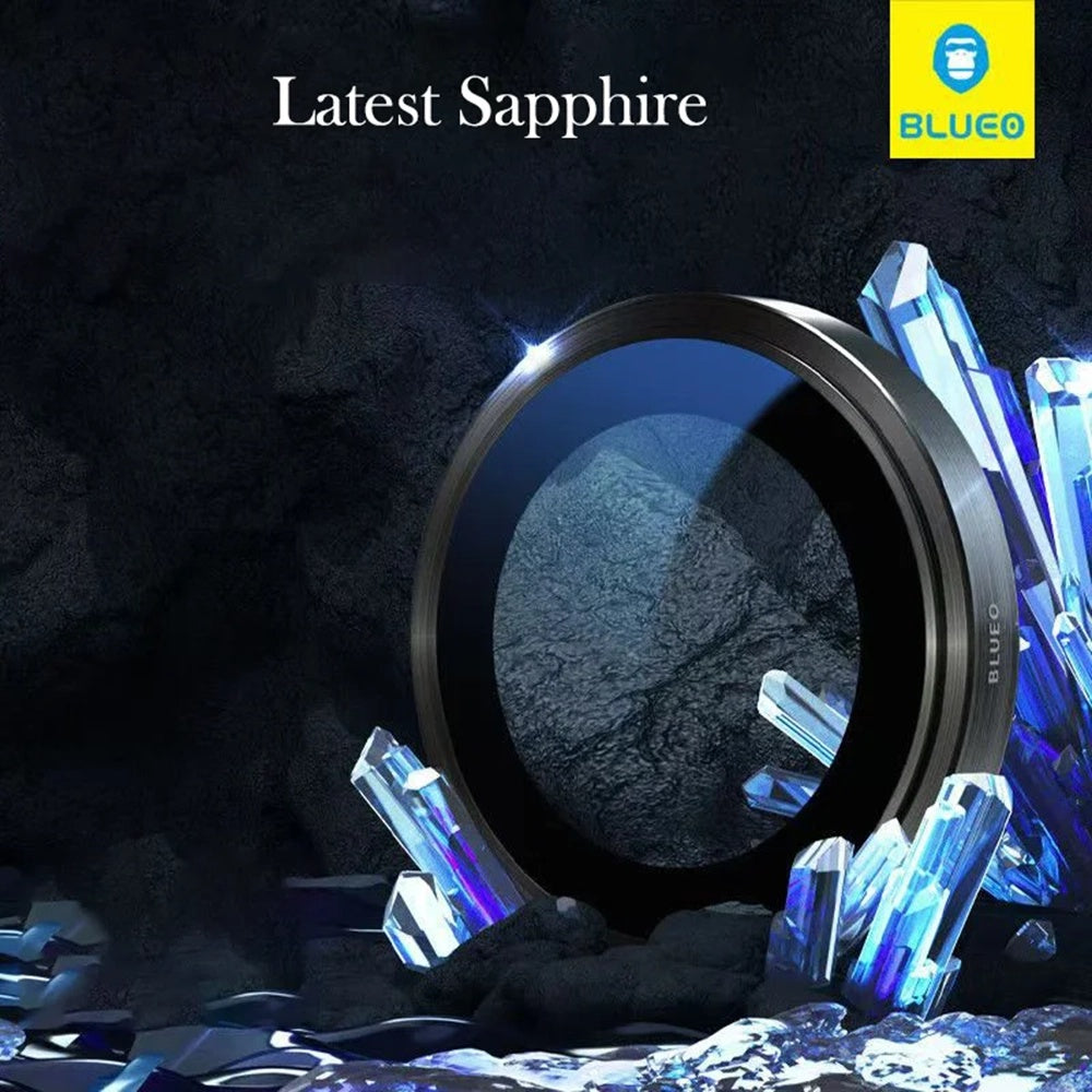 Προστατευτική μεμβράνη πίσω κάμερας Blueo Sapphire Crystal για Apple iPhone 14 Pro Max / 14 Pro, Ασφαλισμένο γυαλί, Ασημί