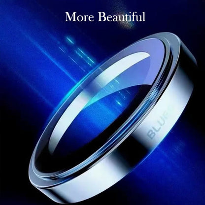 Προστατευτική μεμβράνη πίσω κάμερας Blueo Sapphire Crystal για Apple iPhone 14 Pro Max / 14 Pro, Ασφαλισμένο γυαλί, Ασημί