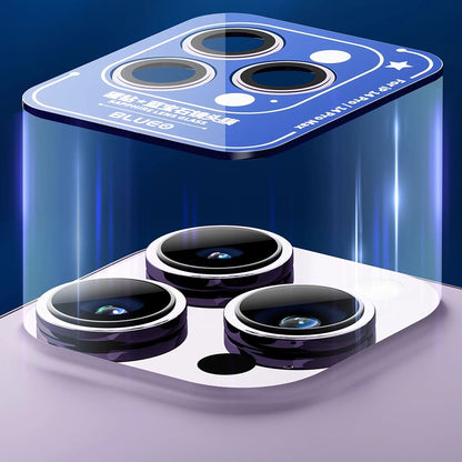 Προστατευτική μεμβράνη πίσω κάμερας Blueo Sapphire Crystal για Apple iPhone 16 Pro Max / 16 Pro, Ασφαλισμένο γυαλί, Ασημί