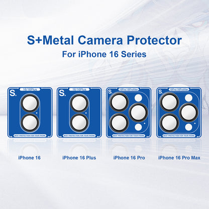 Προστατευτική μεμβράνη πίσω κάμερας Lito S+ για Apple iPhone 16 Plus / 16, Ασφαλισμένο γυαλί, Ροζ