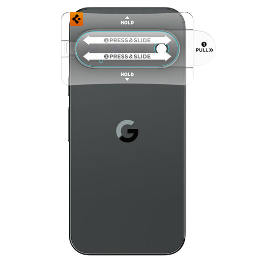 Spigen GlastR EZ FIT Optik Pro Rear Camera Protective Film for Google Pixel 11 Pro XL, Tempered Glass, Set of 2 pieces, Transparent AGL11489
