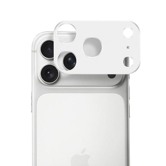 Προστατευτική μεμβράνη πίσω κάμερας Techsuit για Apple iPhone 17 Pro Max, Ασφαλισμένο γυαλί, Ασημί