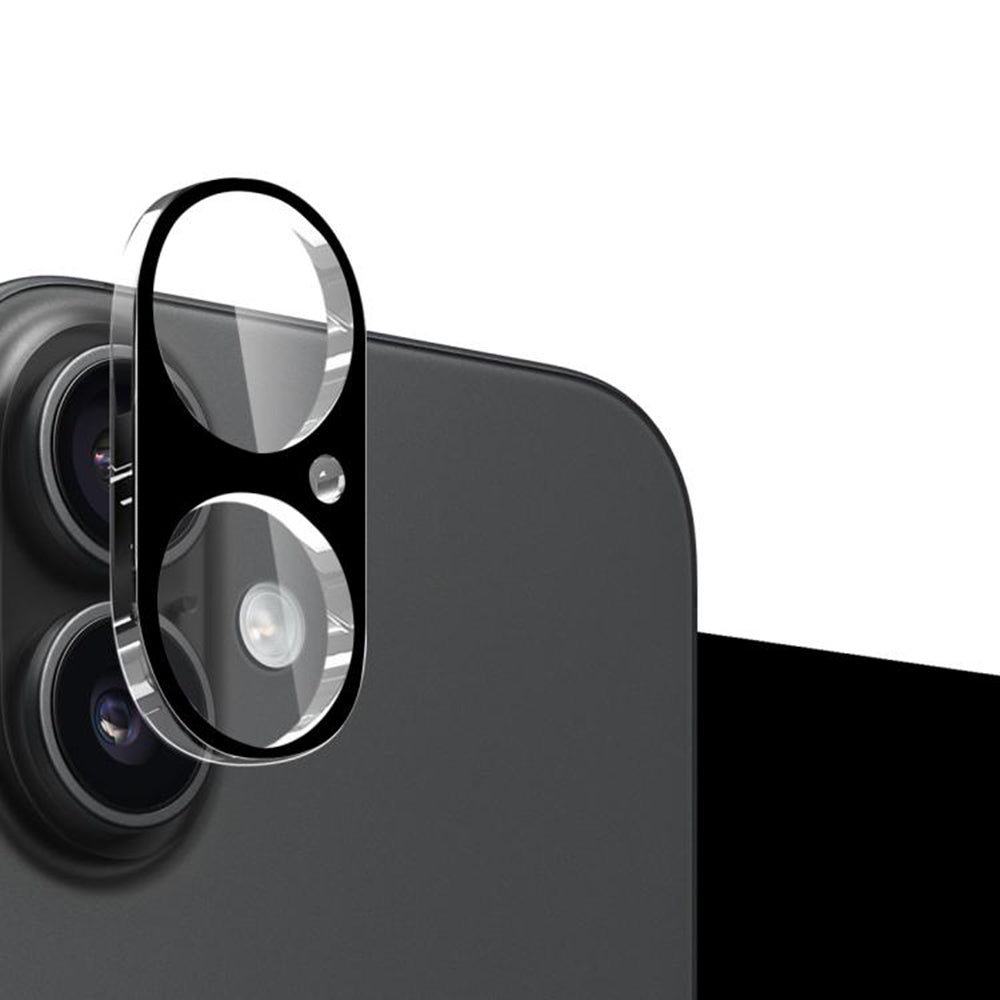 Προστατευτική Μεμβράνη Κάμερας Πίσω Techsuit για Apple iPhone 17, Ενισχυμένο Γυαλί, Μαύρη
