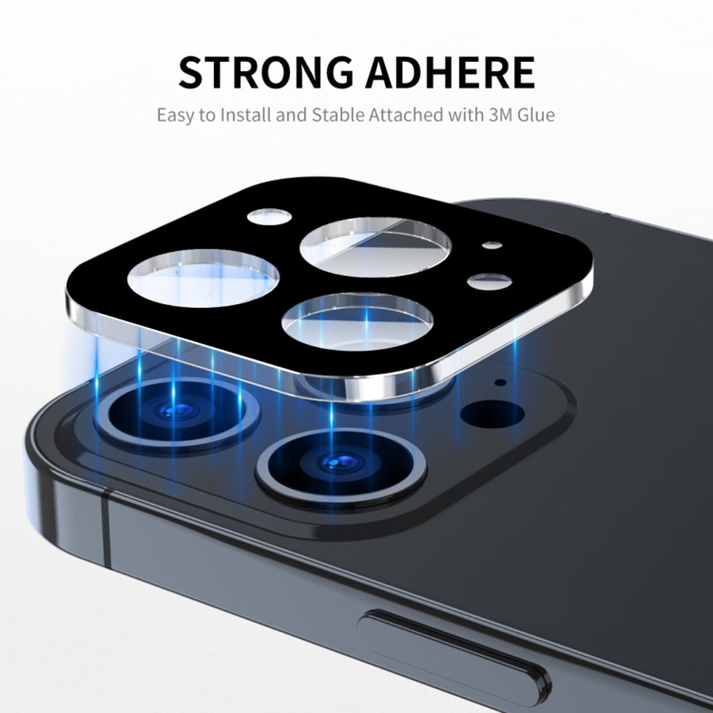 Προστατευτική Μεμβράνη Κάμερας Πίσω Techsuit για Apple iPhone 17, Ενισχυμένο Γυαλί, Μαύρη