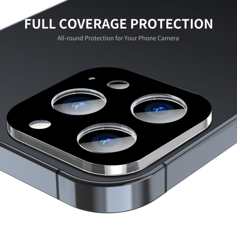 Προστατευτική Μεμβράνη Κάμερας Πίσω Techsuit για Apple iPhone 17, Ενισχυμένο Γυαλί, Μαύρη
