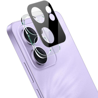 Techsuit Rear Camera Protective Film for Oppo Reno13 FS 5G / Reno13 F 4G / Reno13 F, Tempered Glass, Black