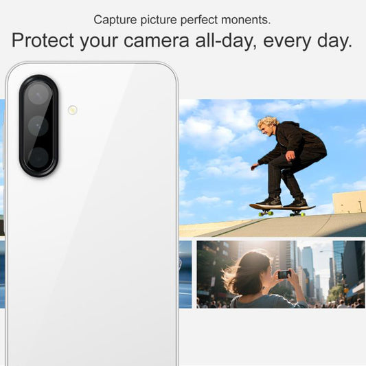 Προστατευτική μεμβράνη πίσω κάμερας Techsuit για Samsung Galaxy A18 5G A186 / A18 4G A185 / A17 4G A175 / A17 5G A176, σκληρυμένο γυαλί, μαύρο