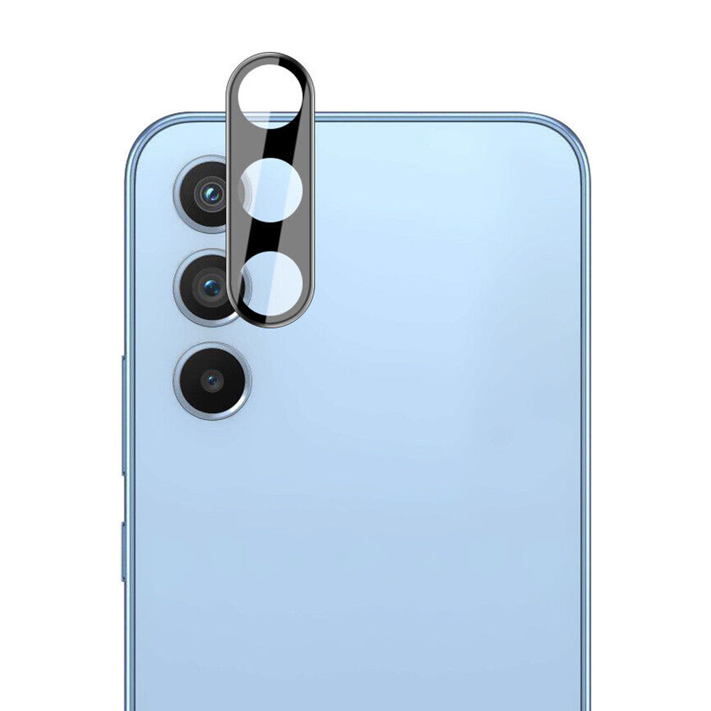 Techsuit Rear Camera Protection Film for Samsung Galaxy A34 A346, Tempered Glass, Black