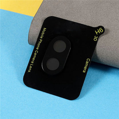 Techsuit Rear Camera Protective Film for Samsung Galaxy Z Flip8 F776, Tempered Glass, Black