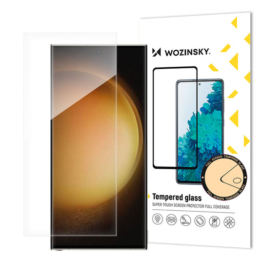 Προστατευτική Μεμβράνη Οθόνης WZK για Samsung Galaxy S24 Ultra S928, Ενισχυμένο Γυαλί, Πλήρης Κόλληση