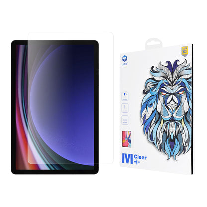 Lito Classic Screen Protector Film for Samsung Galaxy Tab S9 FE / Tab S9, Tempered Glass, Full Glue, 2.5D