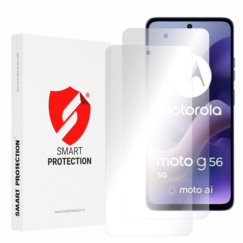 Smart Protection Premium Classic Screen Protector for Motorola Moto G56, Plastic, Set of 2 pieces