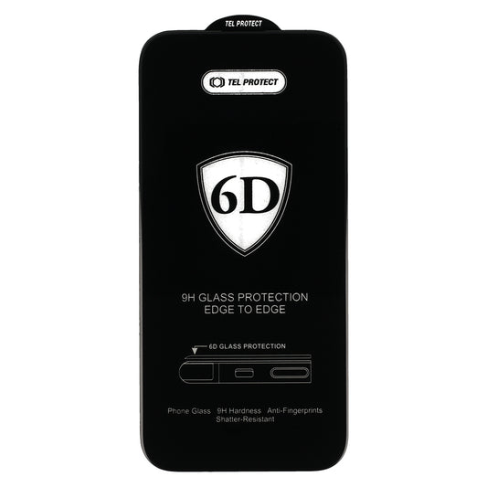 Προστατευτική μεμβράνη οθόνης OEM για Samsung Galaxy S26 S942, Ασφαλισμένο γυαλί, Πλήρης κόλλα, 6D, Μαύρο