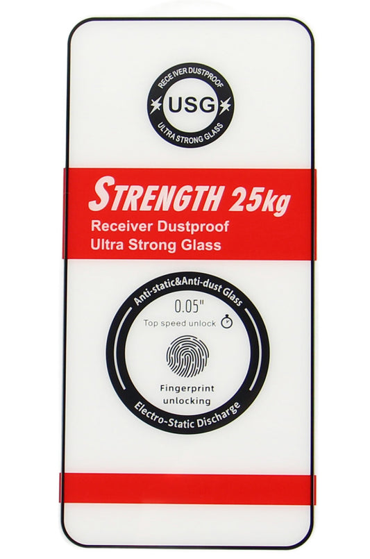 Προστατευτική μεμβράνη οθόνης OEM Ultra Strong 25KG για Samsung Galaxy S25 Ultra S938, Ασφαλισμένο γυαλί, Πλήρης κόλλα, 2.5D, Μαύρο