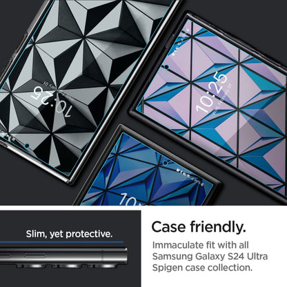 Προστατευτική μεμβράνη οθόνης Spigen Neo Flex για Samsung Galaxy S24 Ultra S928, Πλαστικό, Σετ 2 τεμαχίων AFL07494