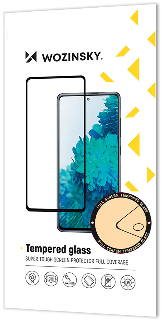 Προστατευτική μεμβράνη οθόνης WZK για Samsung Galaxy S25 S931, Ασφαλισμένο γυαλί, Πλήρης κόλλα, Μαύρο