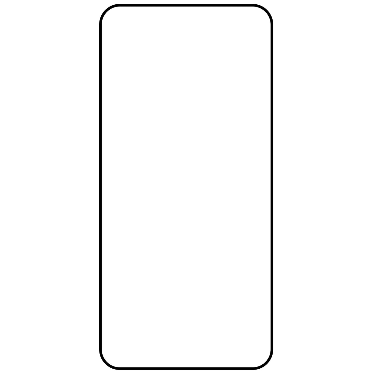 OEM Screen Protector Film for Samsung Galaxy A36 A366, Tempered Glass, Full Glue, 5D, Black