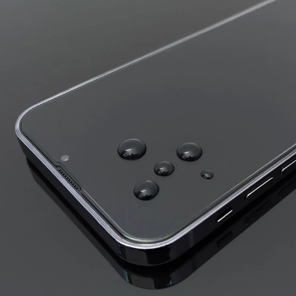 Προστατευτική μεμβράνη οθόνης Privacy WZK AntiSpy για Apple iPhone 15 Pro, Ασφαλισμένο γυαλί, Πλήρης κόλλα