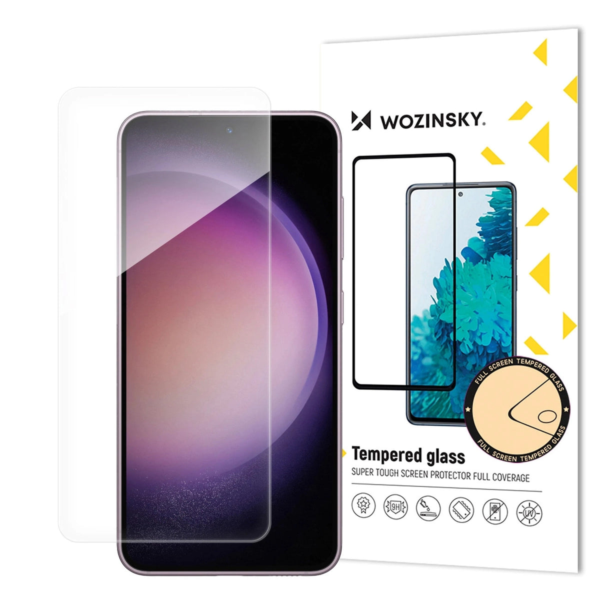 WZK Screen Protector for Samsung Galaxy S25 Ultra S938, Tempered Glass, Full Glue