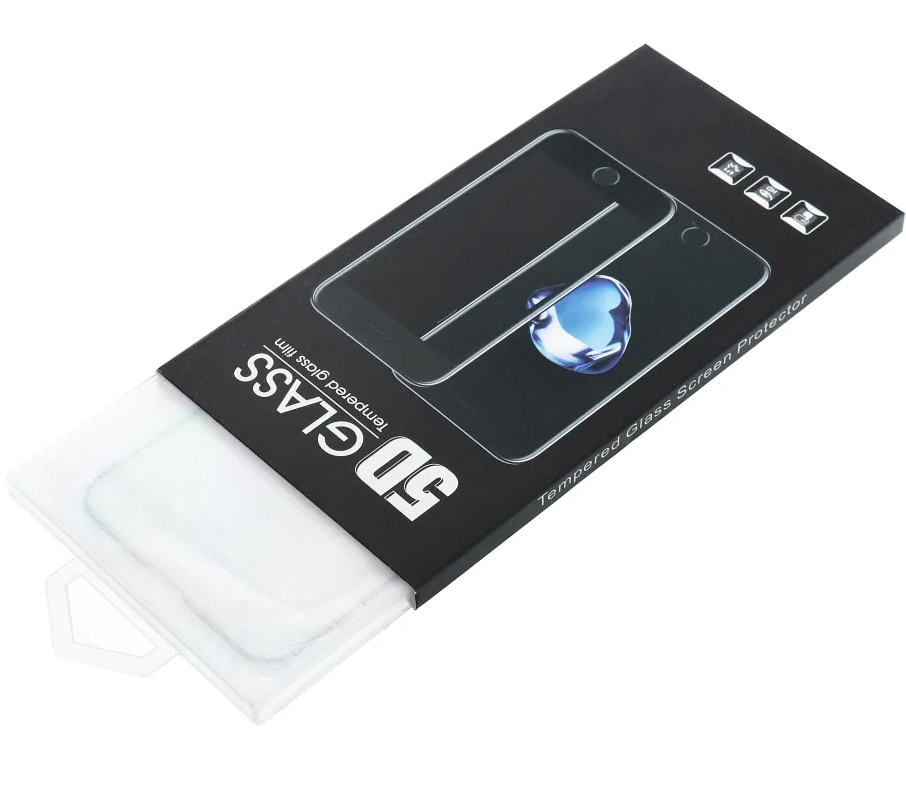 OEM Screen Protector for Motorola Edge 70, Tempered Glass, Full Glue, 5D, Black