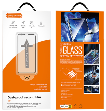 Προστατευτικό οθόνης OEM Dust Free Easy Fit για Apple iPhone 16 Plus / 15 Plus / 14 Pro Max, Σκληρυμένο Γυαλί, Full Glue, Μαύρο