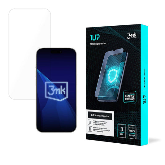 3MK 1UP Screen Protector for Apple 17 Pro Max, Plastic, Set of 3 pieces
