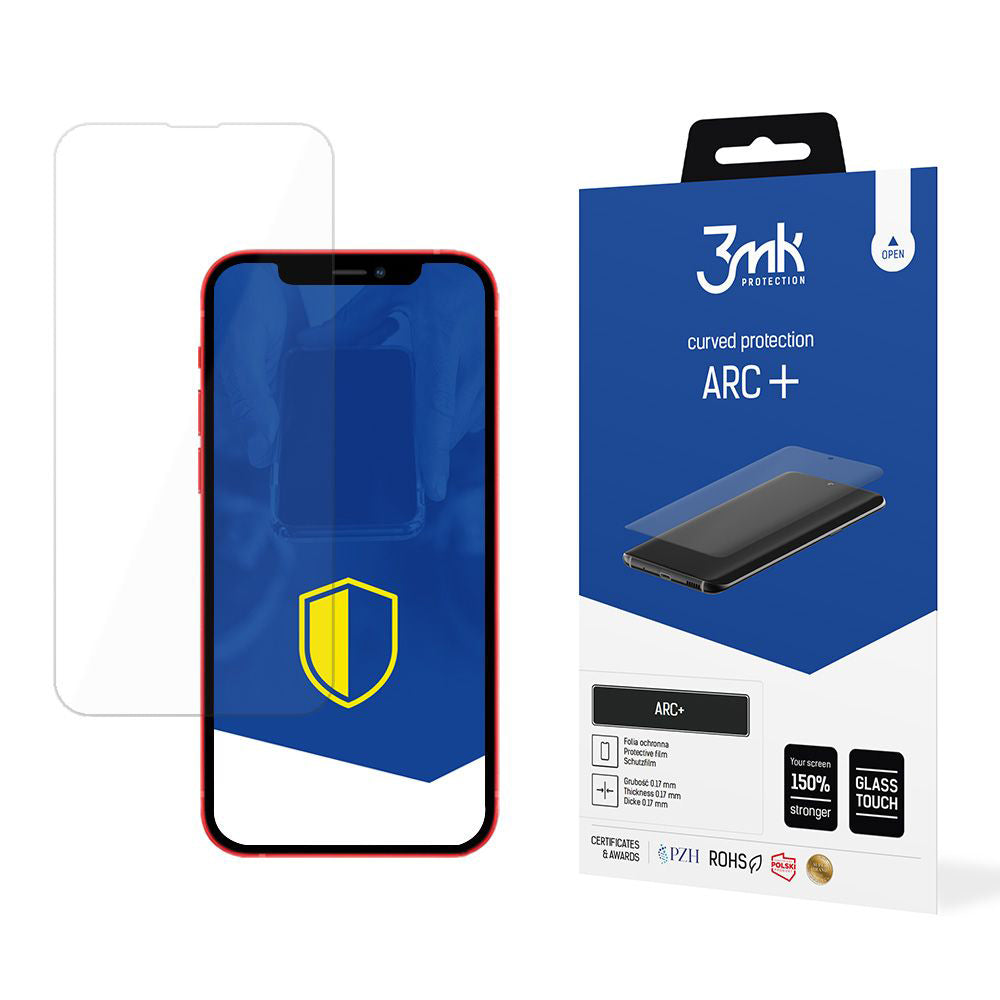 3MK ARC+ Screen Protector Film for Apple iPhone 13, Plastic