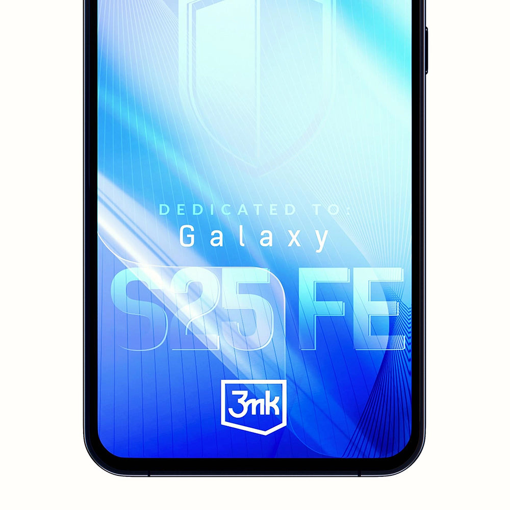 3MK FlexibleGlass Screen Protector for Samsung Galaxy S25 FE, Flexible Glass, Full Glue