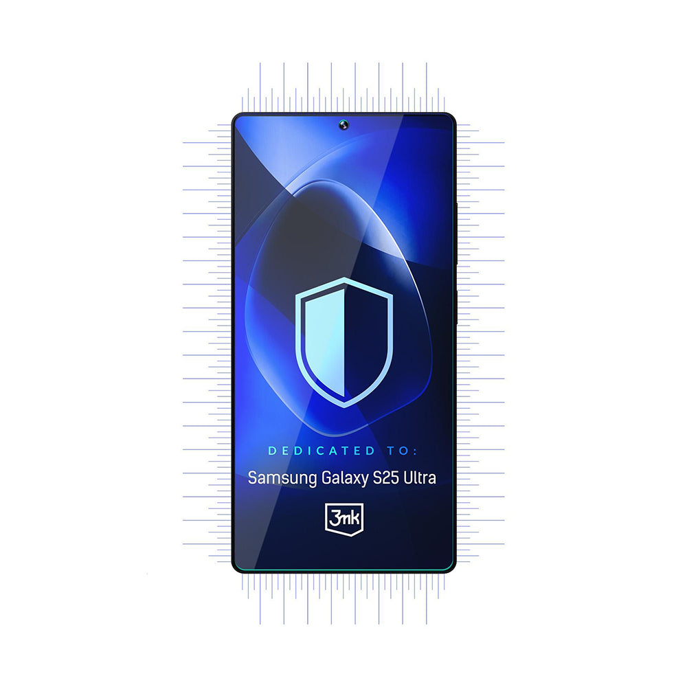 Προστατευτική μεμβράνη οθόνης 3MK FlexibleGlass για Samsung Galaxy S25 Ultra S938, Ευέλικτο Γυαλί, Πλήρης Κόλλα