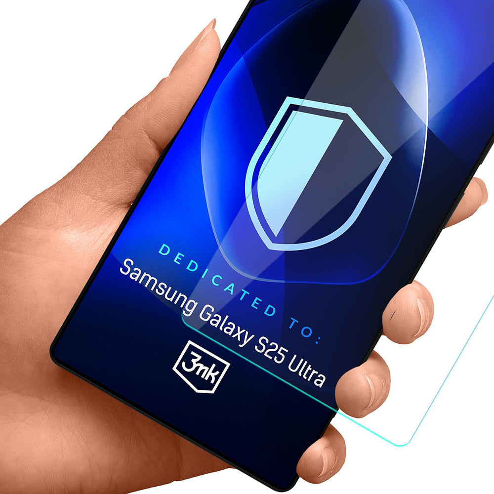 Προστατευτική μεμβράνη οθόνης 3MK FlexibleGlass για Samsung Galaxy S25 Ultra S938, Ευέλικτο Γυαλί, Πλήρης Κόλλα