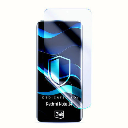3MK FlexibleGlass Screen Protector for Xiaomi Redmi Note 14 5G, Flexible Glass, Full Glue