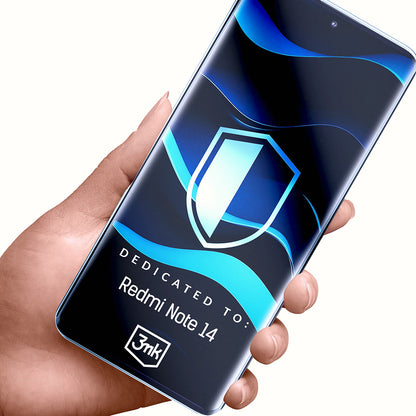 3MK FlexibleGlass Screen Protector for Xiaomi Redmi Note 14 5G, Flexible Glass, Full Glue