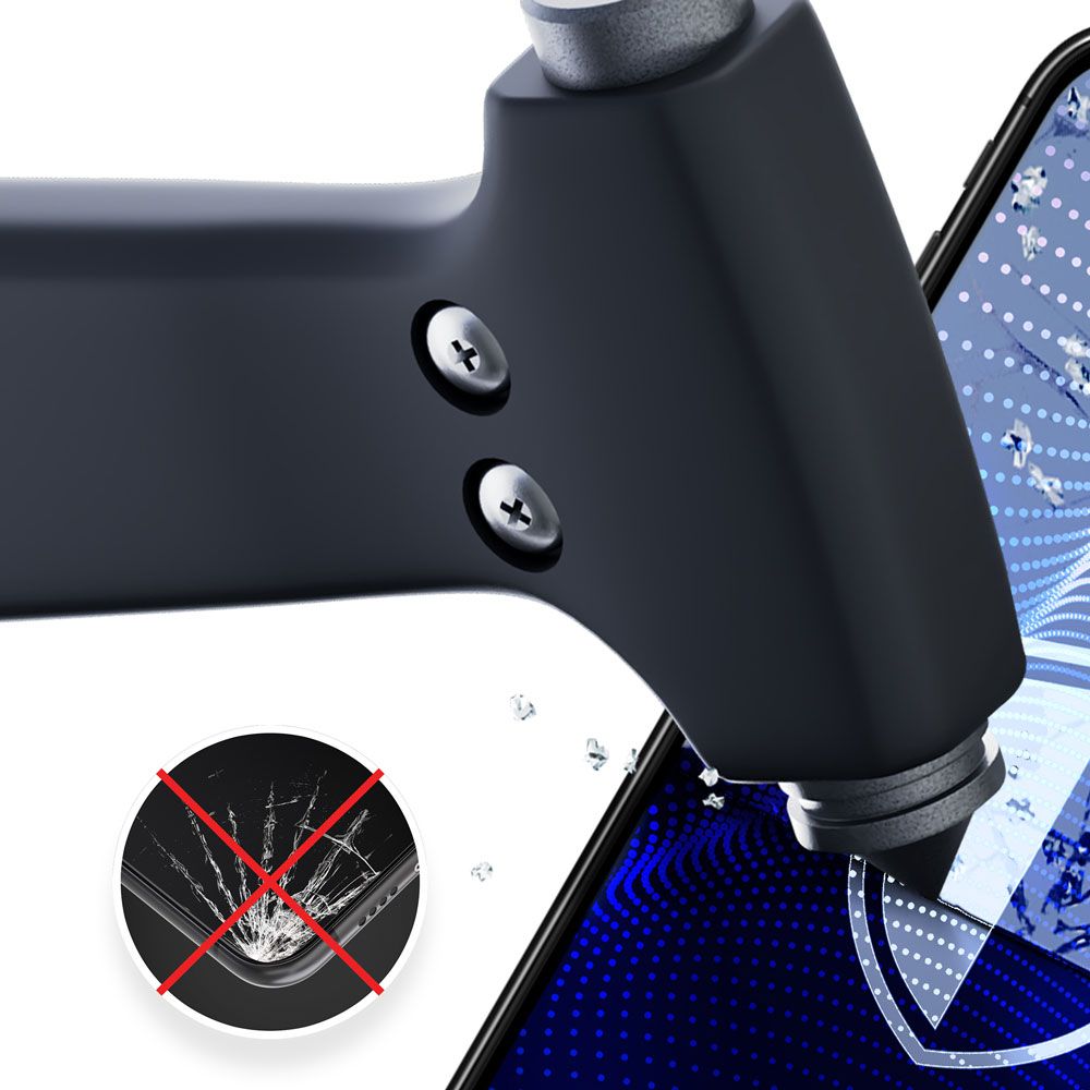 Προστατευτική μεμβράνη οθόνης 3MK FlexibleGlass Pro για Samsung Galaxy S24 S921, Ευέλικτο Γυαλί, Πλήρης Κόλλα, Μαύρο