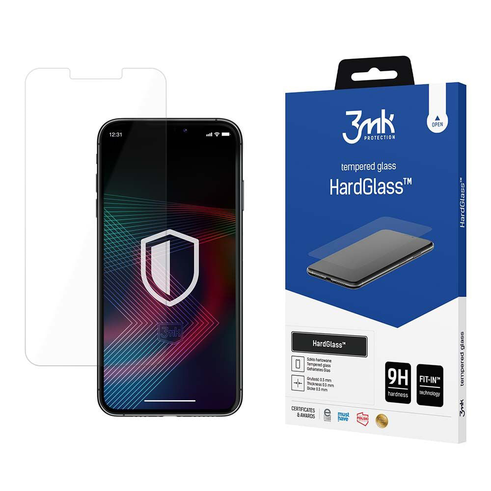 3MK HardGlass Screen Protector for Honor 400 Lite, Tempered Glass, Full Glue
