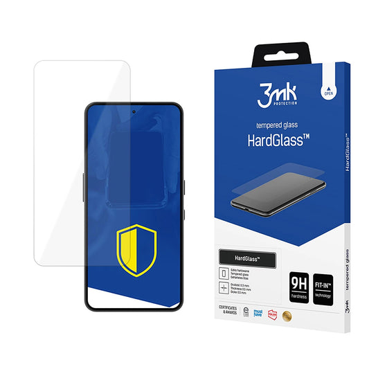 Προστατευτική Μεμβράνη Οθόνης 3MK HardGlass για Nothing Phone (3a) Lite, Ενισχυμένο Γυαλί, Πλήρης Κόλληση