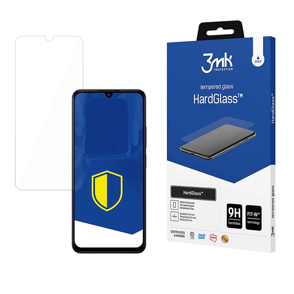 3MK HardGlass Screen Protector for Xiaomi Redmi A5 4G (Regional) / 14C / Poco C75, Tempered Glass, Full Glue