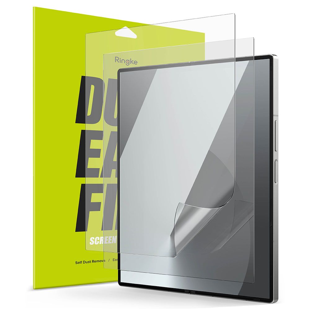 Ringke Dual Easy Interior Screen Protector for Samsung Galaxy Z Fold6 F956, Plastic, Set of 2 Pieces
