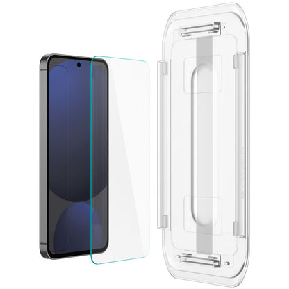 Προστατευτική Μεμβράνη Οθόνης Spigen GlastR EZ FIT για Samsung Galaxy A56 A566 / S24 FE S721, Ενισχυμένο Γυαλί, Πλήρης Κόλληση, Σετ 2 τεμαχίων AGL08729