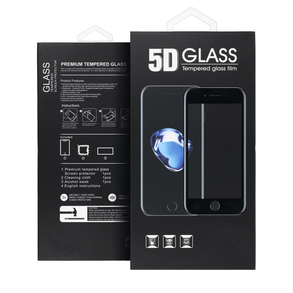 Προστατευτικό οθόνης Privacy OEM για Apple iPhone 18 Pro Max, Σκληρυμένο Γυαλί, Full Glue, 5D, Μαύρο