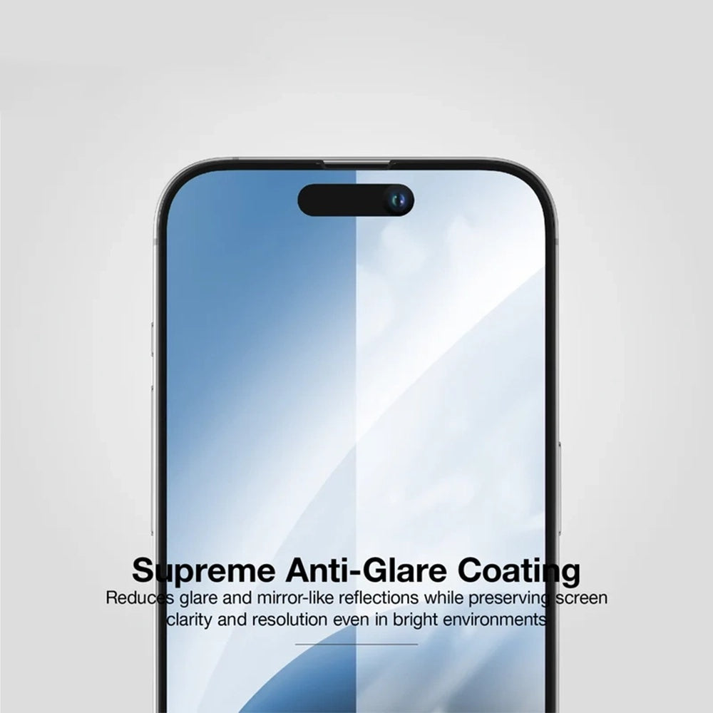 Anank 10X Reinforced CG Screen Protector for Apple iPhone 17, Tempered Glass, Full Glue, 2.5D, Black