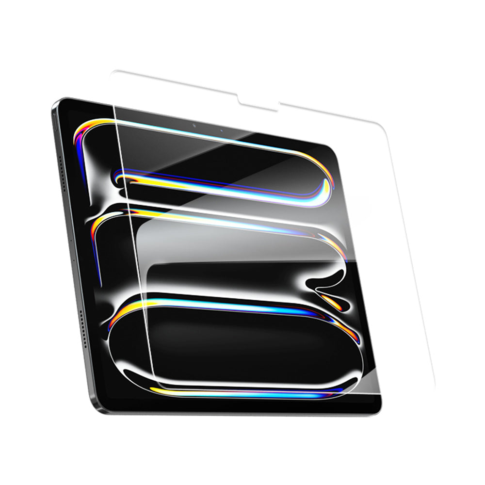 Προστατευτική μεμβράνη οθόνης Blueo Anti-Reflective HD Applicator Pro για Apple iPad Pro 13 (2024), Ασφαλισμένο γυαλί, Πλήρης κόλλα