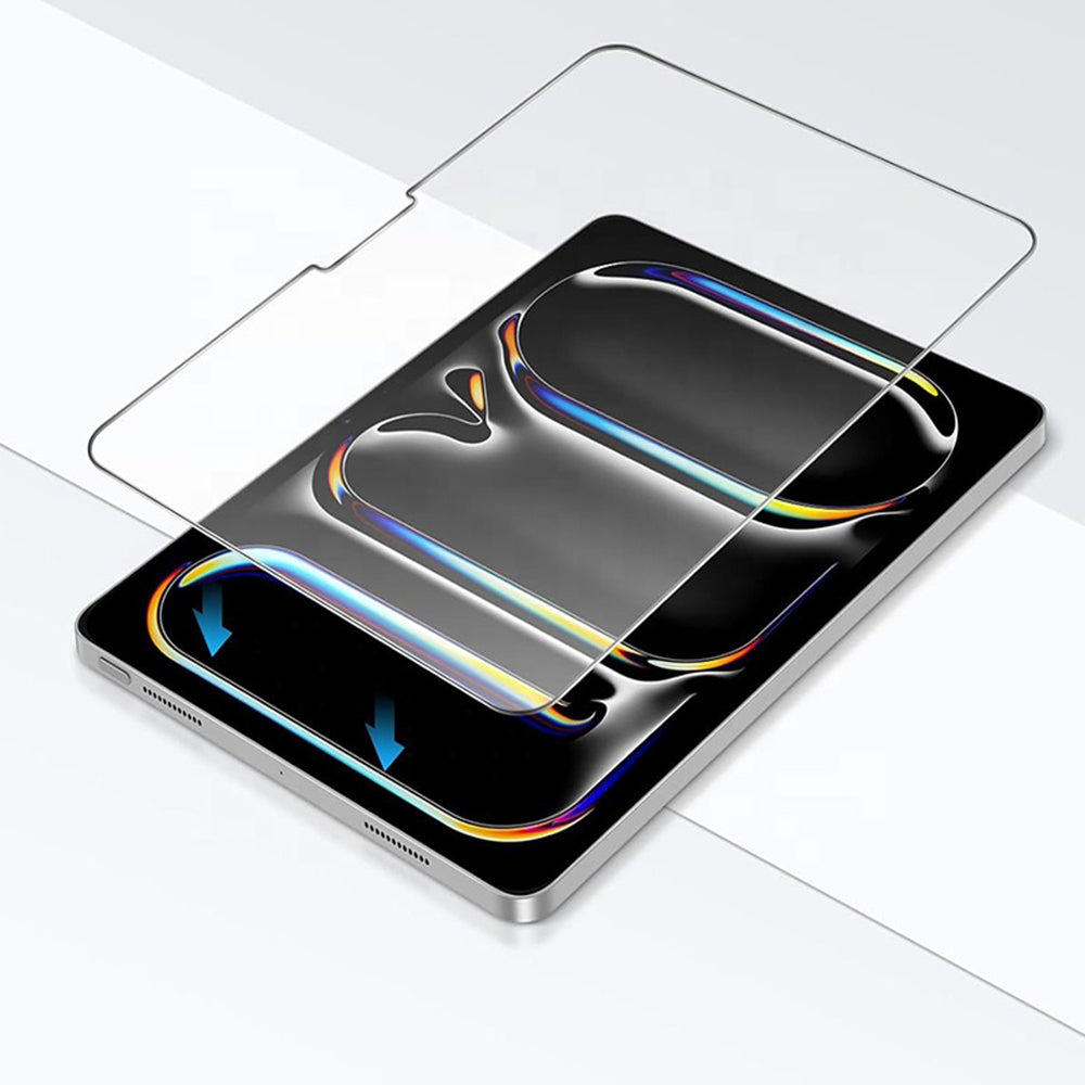 Blueo HD Screen Protector Film for Apple iPad mini (2024) / mini (2021), Tempered Glass, Full Glue