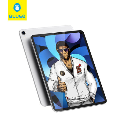 Blueo Screen Protector Film for Apple iPad (2025) / (2022), Tempered Glass, Full Glue