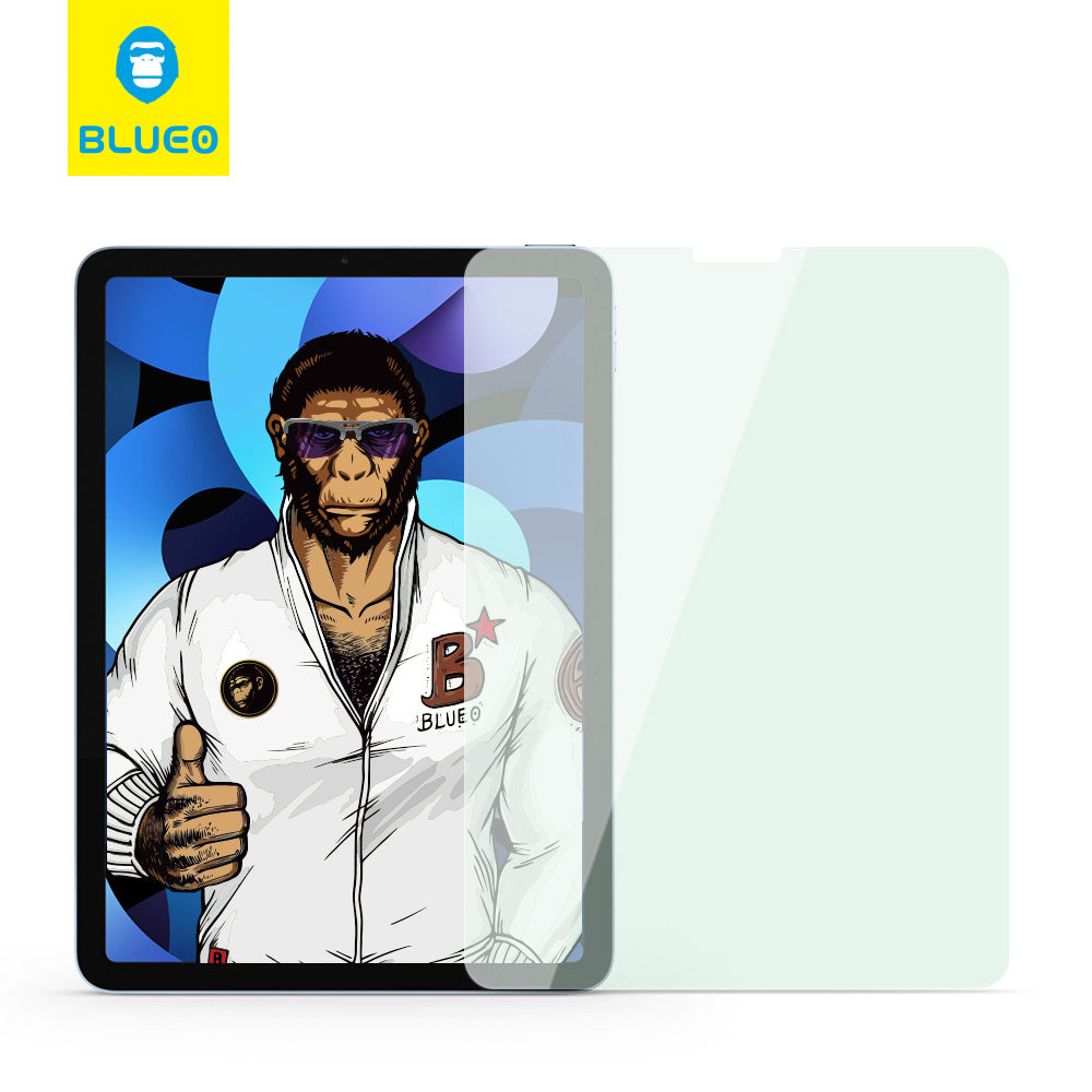 Προστατευτική μεμβράνη οθόνης Blueo για Apple iPad Air 11 (2024), Ασφαλισμένο γυαλί, Πλήρης κόλλα