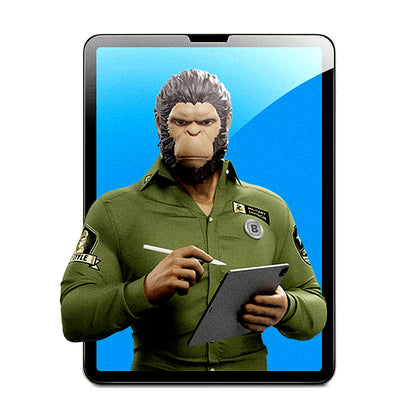 Blueo Special Writing Screen Protector for Apple iPad (2025) / (2022), Plastic